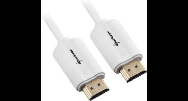 Sharkoon HDMI 2.0 2M - Wit