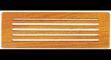 ARC Marine teakhouten Ventilatierooster 30x10cm