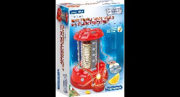 Batterij van volt en elekticiteit