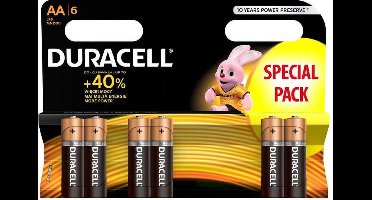 Duracell Basic Alkaline  AA/LR6 - blister 6