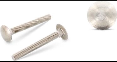 Deltafix - Slotbout m8x70mm rvs