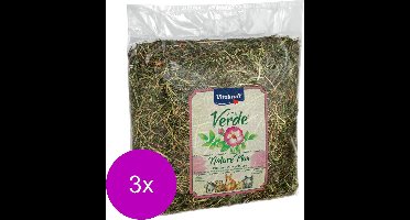 Vitakraft Vita-Verde Hooi - Ruwvoer - Wilde Rozen - 3 x 500 g
