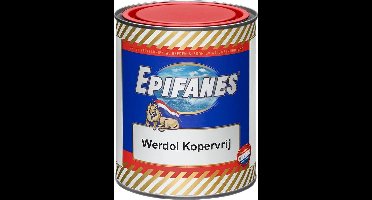 Epifanes Werdol kopervrij  Rood 750 ml