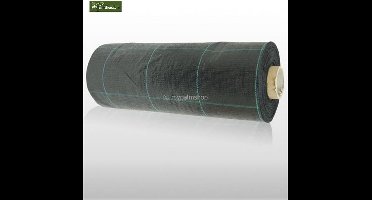 Quality Anti Worteldoek gronddoek zwart 100m x 0,5 m | 100 g/m²