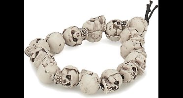 Vegaoo - Doodskoppen armband voor volwassenen