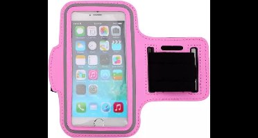 Universele Sportarmband Voor Smartphones - 4.7 inch - Roze