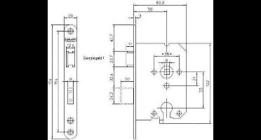 Nemef Veiligheid Slot Pc 55 Din Rechts
