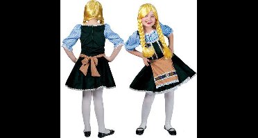 Tiroler Jurkje Met Blouse Meisje - Maat 128