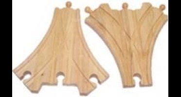 Mentari, Houten Rail 3 Splitsingen (set van 2)