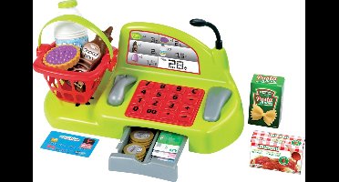 écoiffier 100% Chef: Kassa Kunststof 26-delig