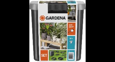 GARDENA Vakantiebewateringsset Duppelsysteem - Geschikt Voor 36 Potplanten - Incl. 9l Vat