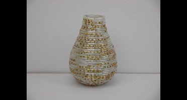 SENSE Bangels Vaasje Wit - Woonkamer decoratie - *2 STUKS*
