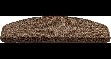 Trapmat Sicilia Bruin - 17 x 56 cm - 15 Stuks