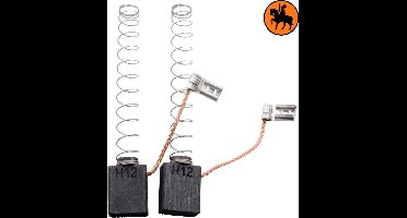 Koolborstelset voor Atlas Copco zaag HK55A - 6,3x12,5x15,5mm