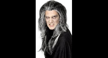 "Vampierenpruik voor volwassenen Halloween - Verkleedpruik - One size"