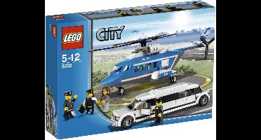 Lego City Helicopter met Limousine 3222