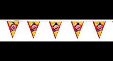 Vlaggenlijn Clown - 1 stuk