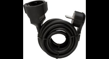 Kopp 143605083 Binnen 1AC outlet(s) 3m Zwart power uitbreiding