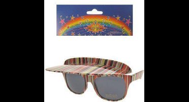 Bril multie-strepen met luifel