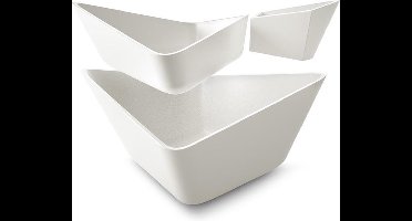 Black&Blum Forminimal Noten- & Tapasschaal - 15x16x10 cm - Wit