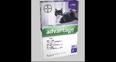 Advantage 80 Kat 4-8 kg 4 pipetten