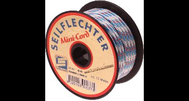 Seilflechter Mini Koord Polyester - Ø 3 mm - Lengte 10 meter - Assorti - 380 daN