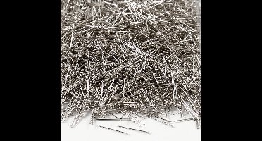 Kopspelden l: 18 mm dikte 0 6 mm zilver 500gr
