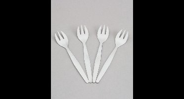 Metaltex Zeevruchtenvorken - Set van 4 - Perfect voor Kreeft, Krab en Garnalen - RVS