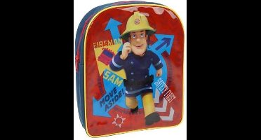 Brandweerman Sam - Rugzak - Rood/Blauw