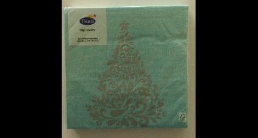 Servetten Silver Tree Mint