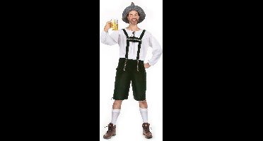 Tiroler broek lederhose groen