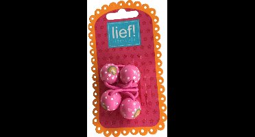Bol Elastiekjes Roze - Lief Lifestyle
