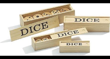 Philos houten dobbelstenen 20mm