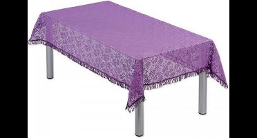 Tafelkleed Terraskleed Weerbestendig Anti-Slip 150x220cm Paars
