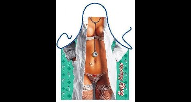 Benza Schort Sexy Nurse/Zuster - Sexy/Leuke/Grappige/Mooie Keukenschort