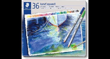 STAEDTLER karat aquarell kleurpotlood - set 36 st
