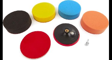 6 Delige 150 mm Polijstset met M14 Opname