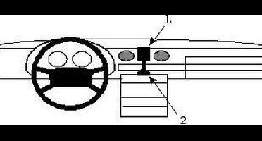 Brodit Proclip Center Mount (851516)