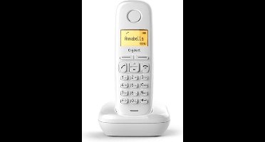 Gigaset A170 DECT-telefoon Wit Nummerherkenning - Niet geschikt voor Belgische en Nederlandse markt