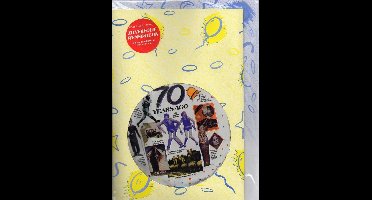 folie ballon - 70 jaar