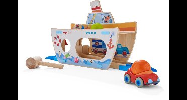 Haba Kullerbü Knikkerbaan En Klopbank Schip Ahoi 8-delig