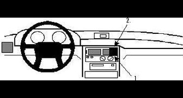 Brodit Proclip Center Mount (851950)