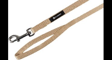 Flamingo Ziggi - Looplijn Honden - Looplijn Ziggi Beige 100cm 25mm - 1st - 124868 - 1st