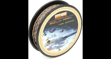 PB Products - Silk Ray Leader materiaal - 10 meter - Gravel (65 lb)