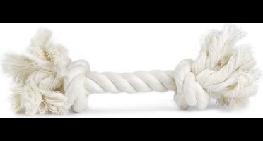 Beeztees Flostouw - Hondenspeelgoed - Wit - Groot - Ca. 240 gram