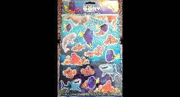 Disney Finding Dory, Laserstickers 18 stuks