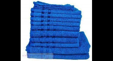 De Witte Lietaer Dolce Handdoek 50 x 100 cm - Pacific blauw