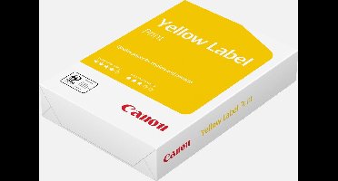 Canon kopieer/printpapier - Yellow Label Copy - PEFC - A4 - 80 grams - 1 pak a 500 vel