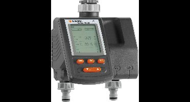 GARDENA Besproeiingsomputer MultiControl Duo - 3 besproeiingen per dag - 1min tot 3u 59min.