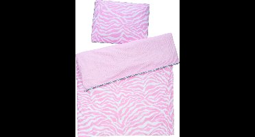 Kidsdepot dekbedovertrek ledikant Zebra flamingo